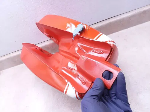 Suzuki 250 GT GT250 OEM Repainted Gas Fuel Tank 1973 VTG ANX-A51 #77