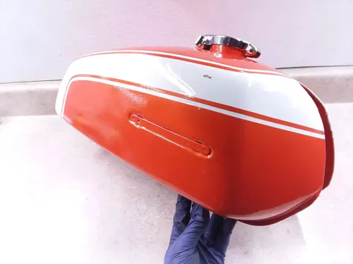 Suzuki 250 GT GT250 OEM Repainted Gas Fuel Tank 1973 VTG ANX-A51 #77