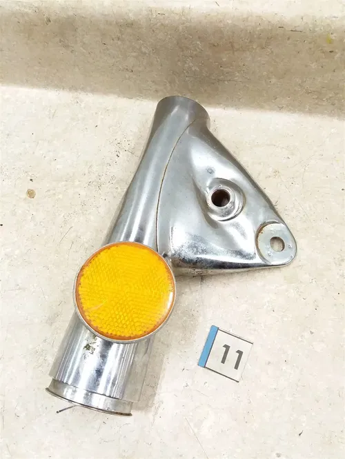 Honda CB750 1972-1976 RIGHT Rusted Headlight Fork Mount Cover #11 ARP ANX E20