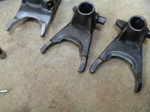 Kawasaki 600 ZL ELIMINATOR ZL600-B2 Used Engine Shift Drum Forks 1996 #KB13