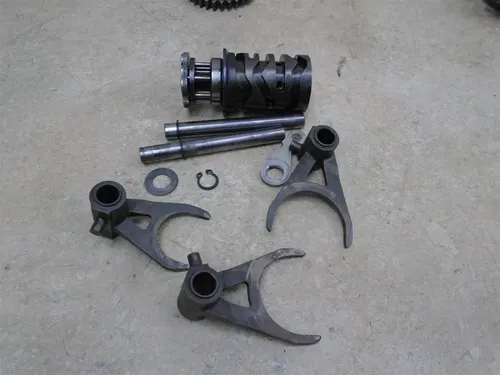 KTM 125 MX-C KTM125 M-XC Used Engine Shift Drum Forks 1986 RB19