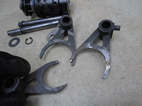 KTM 125 MX-C KTM125 M-XC Used Engine Shift Drum Forks 1986 RB19