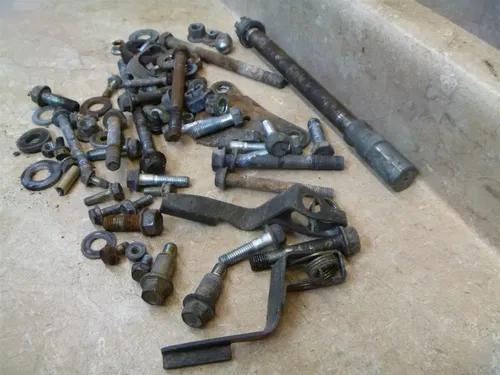 Honda 400 CM CM400T CM 400 T Used Misc Frame Hardware 1980 #HB101