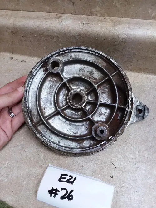 Yamaha YZ360-A -B YZ250-A -B Rear Wheel Brake Plate 1975 1974 #26 ARP E21