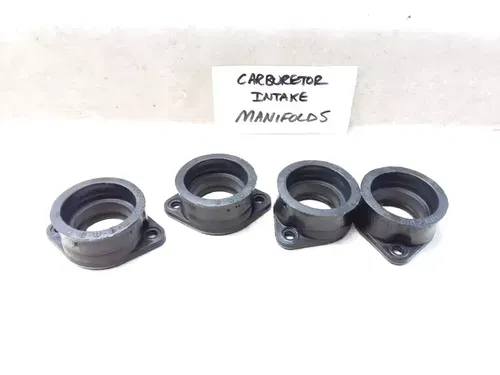 1982 Kawasaki KZ 750 KZ750-N Spectre Engine Carburetor Intake Manifold Lot PJ-10