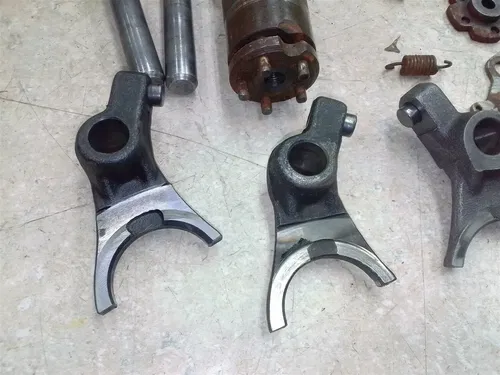 Kawasaki 350 F5 BIG HORN Engine Shift Forks & Drum 1971 ANX B-112