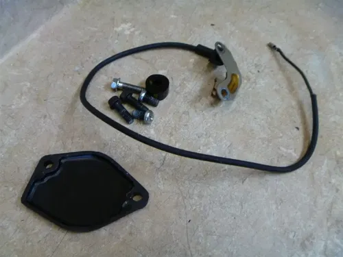 Honda 700 VF INTERCEPTOR VF700-F Used Engine Shift Switch Cover Assy 1984 #HB30