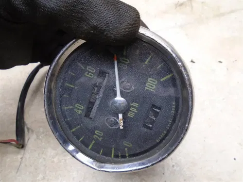 Kawasaki 350 F5 BIG HORN F5 Broken Speedometer 1972 BL KB125