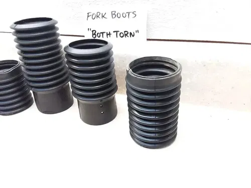 VTG 1970 Yamaha XS1 650 Front Fork Boot Rubber Gators PJ-14