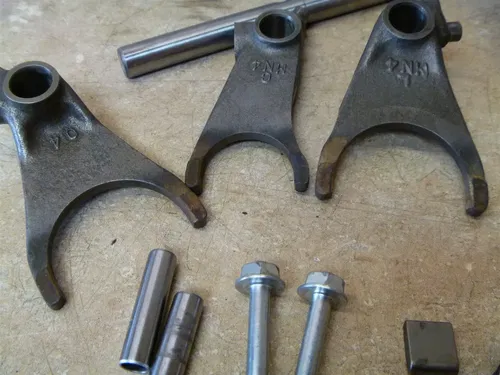 Honda 600 CBR HURRICANE CBR600-F Used Engine Shift Drum Forks 1989 #HB35