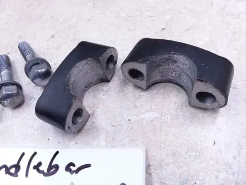 Suzuki 380 GT GT380 Sebring Handlebar Mount Clamp Hardware Vintage 1975 ANX-C5