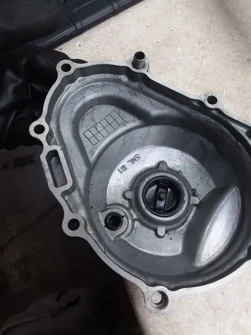 Yamaha YZ250F Engine Stator Cover 2004 #17 ANX ARP E18