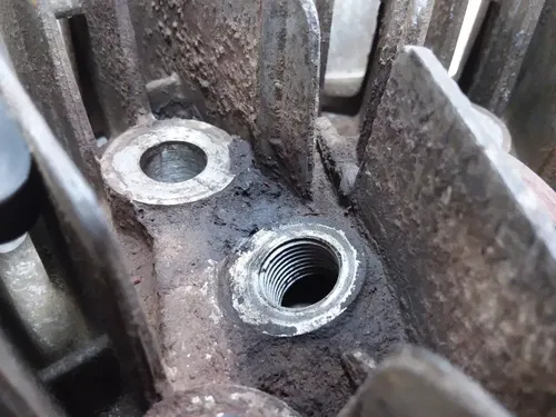Suzuki 125 TC TC125 Prospector Engine Cylinder Head 1972 ANX