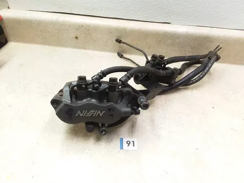 Honda CBR1100-XX Blackbird Right Front brake Caliper 2000 #91 ANX B154