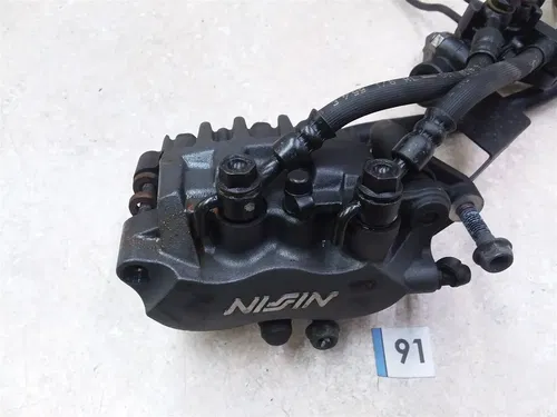 Honda CBR1100-XX Blackbird Right Front brake Caliper 2000 #91 ANX B154