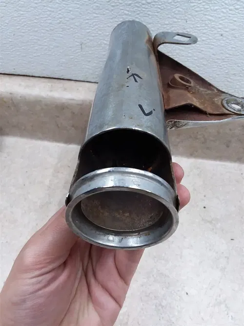 Honda CB750 1972-1976 LEFT Rusted Headlight Fork Mount Cover #12 ARP ANX E20