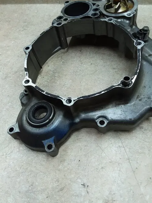 Yamaha YZ250F Engine Clutch Water Pump Cover 2004 #31 ANX ARP E18