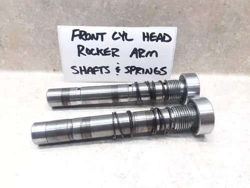1988 Kawasaki Vulcan VN1500-A2 Engine Front Cylinder Head Rocker Arm Shafts PJ11