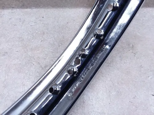 Yamaha 100 DT DT100 Chrome Rim NOS VTG 1977-1983 1.60x16 ANX-A50 #5