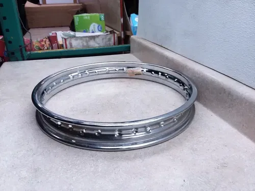 Yamaha 100 DT DT100 Chrome Rim NOS VTG 1977-1983 1.60x16 ANX-A50 #5