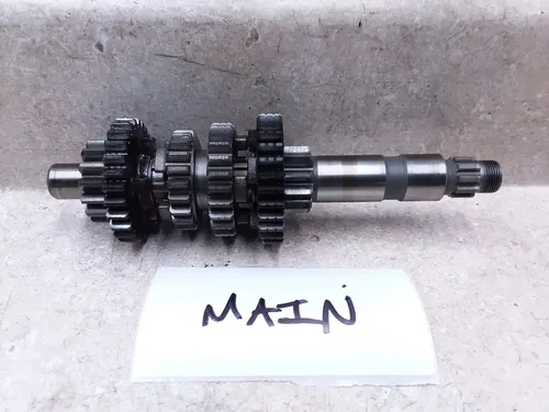 Yamaha 225 XT XT225 Engine Transmission Main Shaft Gears 2003 ANX-C45