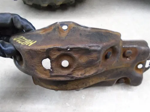 Honda 250 TRX FOURTRAX TRX250 Used Rear Differential Guard Cover  1986 HB220