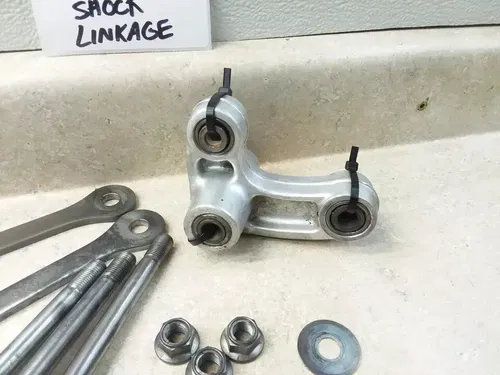 2006 Suzuki V-Strom DL-1000 Rear Shock Linkage & Bolt Hardware PJ-12