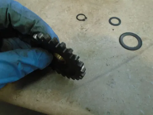 Yamaha 400 YZ YZ400F YZ400-F Used Shaft Gear 1999 YB159