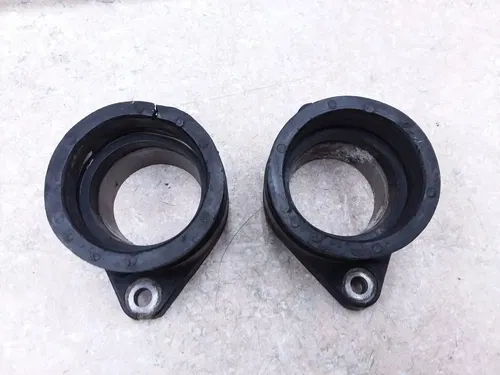 Honda 400 Hawk II CB CB400 CB400T Engine Carb Joint Boot Pair STIFF 1978 ANX-C