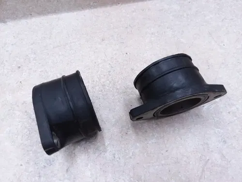 Honda 400 Hawk II CB CB400 CB400T Engine Carb Joint Boot Pair STIFF 1978 ANX-C