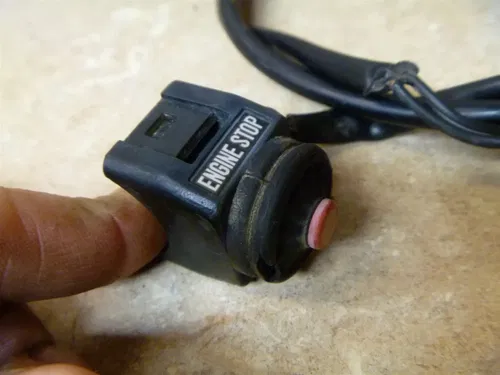 Kawasaki 80 KX80-R1 KX 80 Used Kill Stop Switch 1991 #KB21