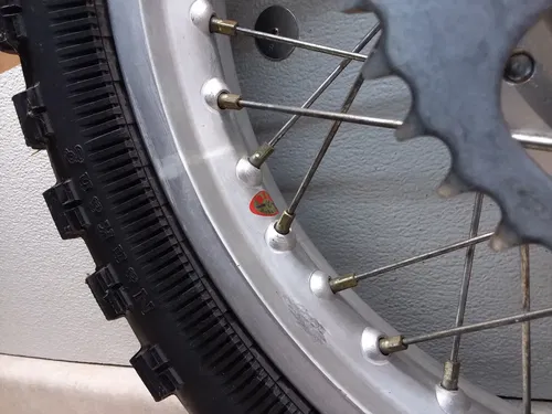 VTG 1975 Honda XL 350 XL350 Rear Wheel Assembly ANX-C55