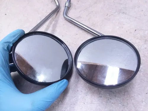 Yamaha 225 XT XT225 Handlebar Mirror Pair OEM TOYO 2003 ANX-C45