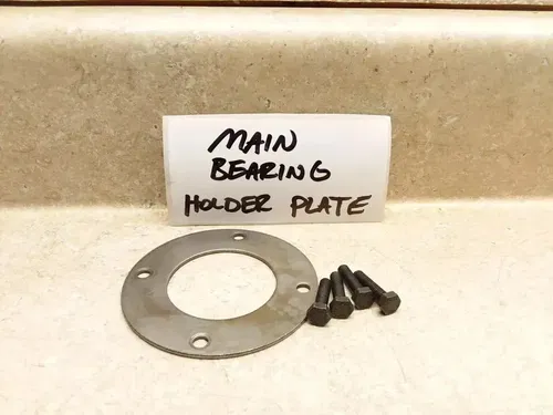 VTG 1985 Husqvarna 400 WRX-400 Engine Case Main Bearing Holder & Bolts PJ-17