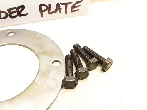 VTG 1985 Husqvarna 400 WRX-400 Engine Case Main Bearing Holder & Bolts PJ-17