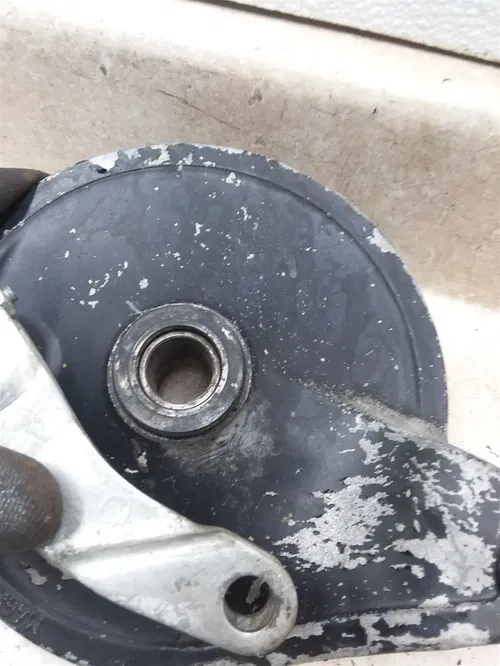 Yamaha YZ465 YZ250 Rear Wheel Brake Plate 1980 1981 Good #57 ANX ARP E13