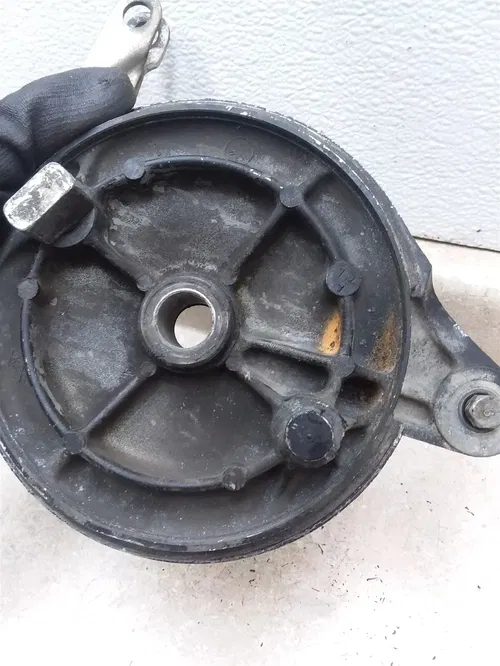 Yamaha YZ465 YZ250 Rear Wheel Brake Plate 1980 1981 Good #57 ANX ARP E13