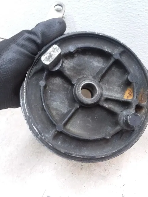 Yamaha YZ465 YZ250 Rear Wheel Brake Plate 1980 1981 Good #57 ANX ARP E13