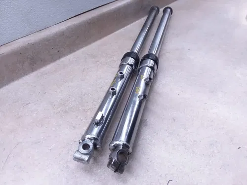 Kawasaki G31M Centurion 100 G31 Front Forks Fork Pair 1970 VTG OEM ANX-A52 #47