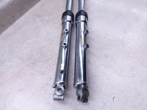 Kawasaki G31M Centurion 100 G31 Front Forks Fork Pair 1970 VTG OEM ANX-A52 #47