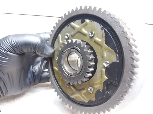 VTG 1970 Suzuki T250-II Hustler Engine Clutch Basket Drive Gear ANX-B216 #M36