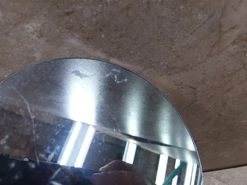BATES NOS Unused 14" Mirror Triumph Harley 1950s 1960s ARP #42 ANX E9