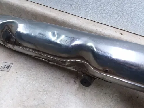 Honda CB450 Bomber Original Damaged Left Exhaust Muffler 1968 #13 ANX ARP E12