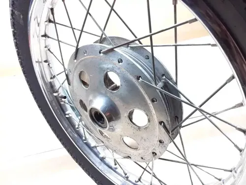 VTG 1970 Yamaha XS1 650 Front Wheel & Tire Assembly PJ-14