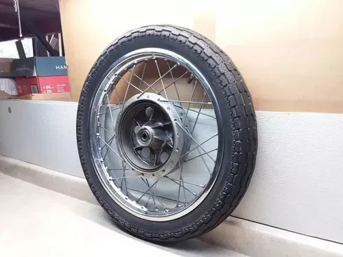 VTG 1970 Yamaha XS1 650 Front Wheel & Tire Assembly PJ-14