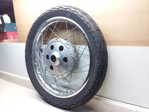 VTG 1970 Yamaha XS1 650 Front Wheel & Tire Assembly PJ-14