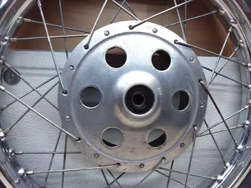 VTG 1970 Yamaha XS1 650 Front Wheel & Tire Assembly PJ-14
