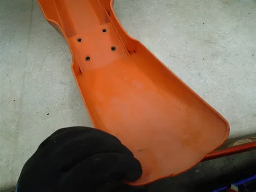 KTM 125SX 125 SX Used Front Fender -Faded 1999 GP RB-72