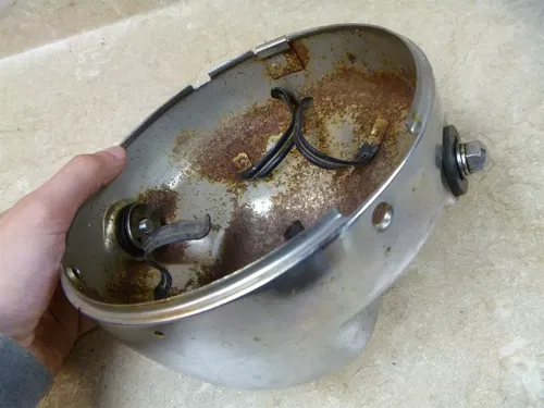 Suzuki 700 GV MADURA GV700 Used Headlight Shell Bucket 1985 #SB15