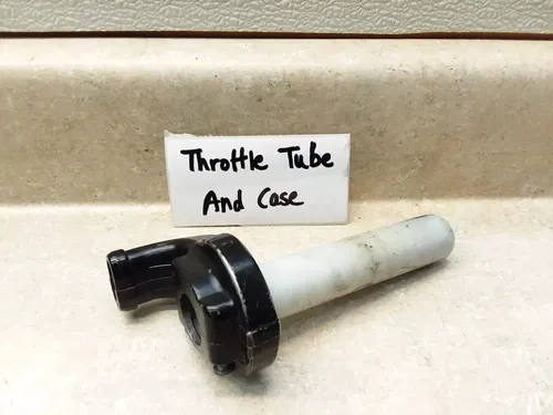 1984 Yamaha TT600 TT 600 Throttle Tube & Case Assy PJ-3